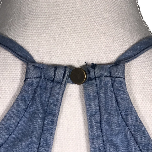 MIMI CHICA Thin Strapped Denim Dress - Picture 6 of 7